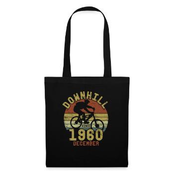 Birthday Downhill Bike Bike December 1960 - Tote Bag - black - Front