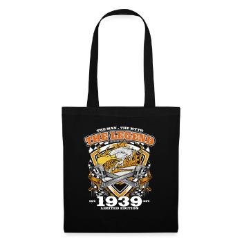 85e anniversaire Original Vintage 1939 Artisan - Sac en tissu - noir - Devant