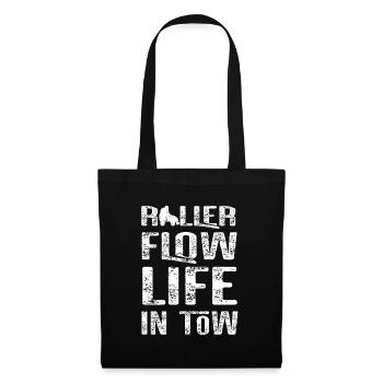 Patinage à roulettes Patins à roulettes Roller Flow La vie en remorque Cadeaux - Sac en tissu - noir - Devant