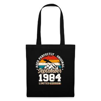 40th Birthday Original September 1984 Volume 84 - Tote Bag - black - Front