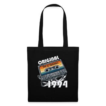 30. Geburtstag Legende September 1994 Jahrgang 94 - Stoffbeutel - Schwarz - Vorne