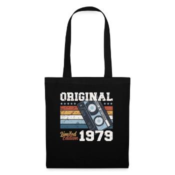 45ème Anniversaire Millésime Septembre 1979 Cru 79 - Sac en tissu - noir - Devant