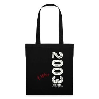 21e anniversaire Original Legend 2003 03 octobre - Sac en tissu - noir - Devant