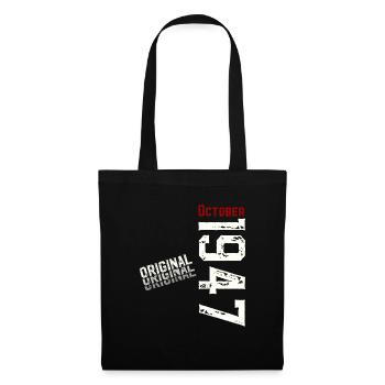 77th Birthday Original October 1947 Volume 47 - Tote Bag - black - Front