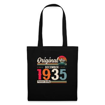 90e anniversaire Original Décembre 1935 Volume 35 - Sac en tissu - noir - Devant