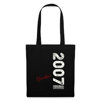 17th Birthday Legend December 2007 Volume 07 - Tote Bag - black - Front