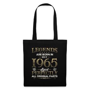 60th Birthday Original May Born 1965 - Tote Bag - black - Front