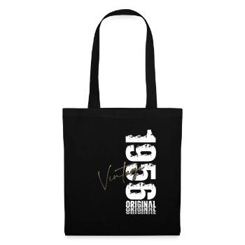 69th Birthday Original Vintage 1956 - Tote Bag - black - Front