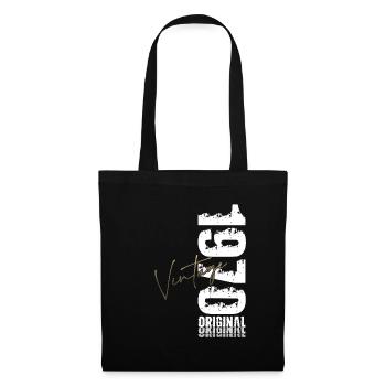 Légende du 55e anniversaire née en 1970 - Sac en tissu - noir - Devant