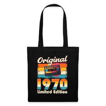 55th Birthday Original August 1970 - Tote Bag - black - Front