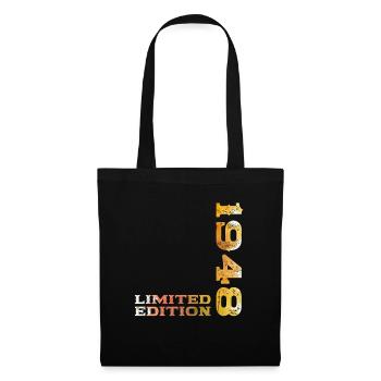 77th Birthday Legend Born in 1948 - Tote Bag - black - Front