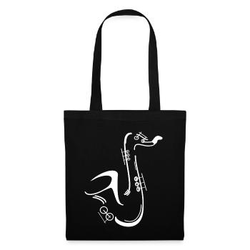 Saxophone Saxophone Instrument - Sac en tissu - noir - Devant