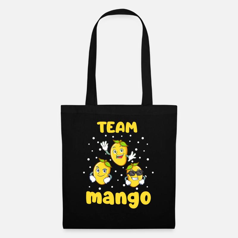 Mango - Stoffbeutel - Schwarz