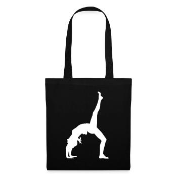 Gymnastics dancer - Tote Bag - black - Front