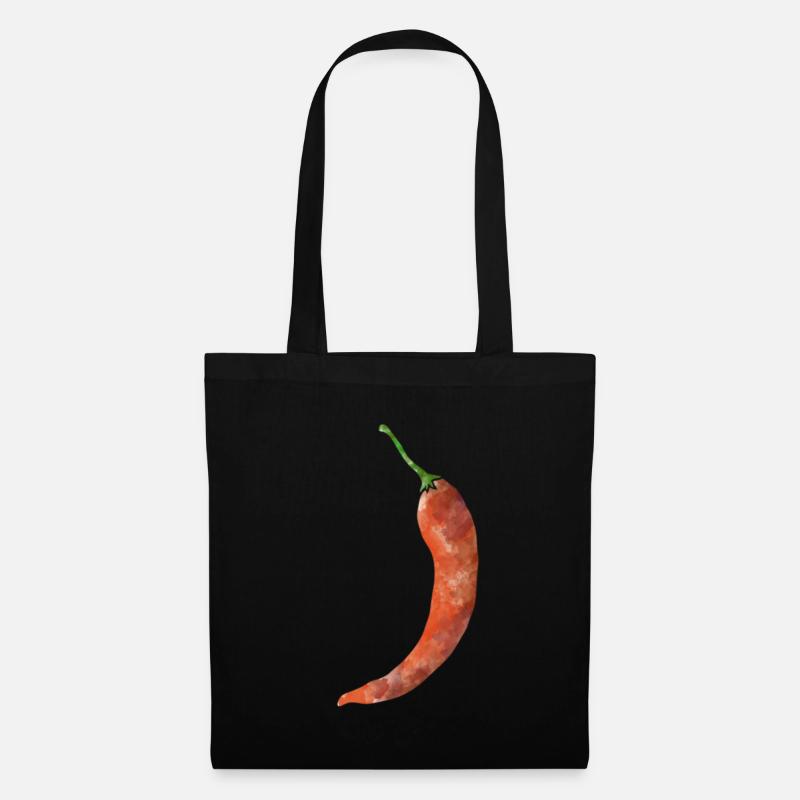 Chilli - Stoffbeutel - Schwarz