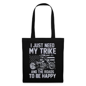Trike - Tote Bag - black - Front