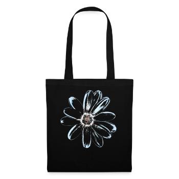 Blossom Vintage - Floral Flower - Tote Bag - black - Front