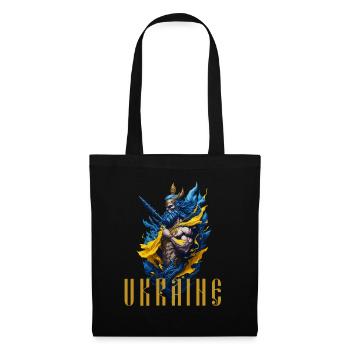 Ukraine Warrior Stop War - Sac en tissu - noir - Devant