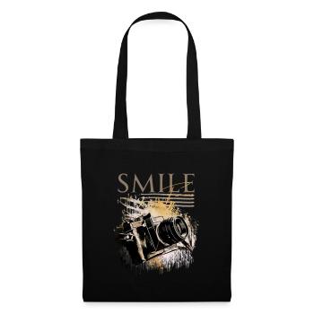 Smile for me (2) - Tote Bag - black - Front