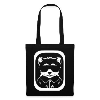 Ferret Wearing Sunglasses Cool Ferrets - Tote Bag - black - Front