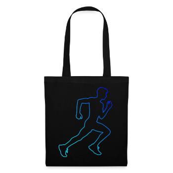 Course Jogging Homme Course à pied Femme Course à pied - Sac en tissu - noir - Devant