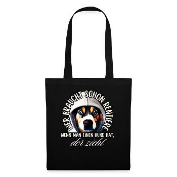 chemise chien drôle CHRISTMAS REINDEER DOG - Sac en tissu - noir - Devant