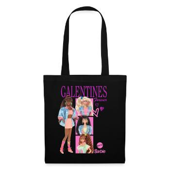 Barbie Design Galentines - Sac en tissu - noir - Devant