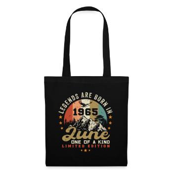 June 1965 Anniversary Juni 1965 Juni - Tote Bag - black - Front
