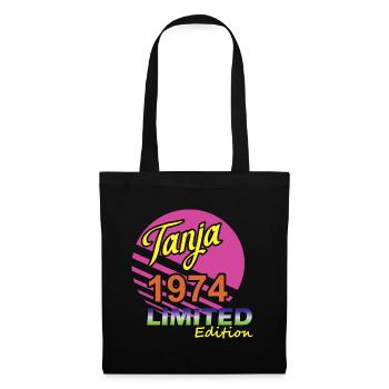 Edition Limitée Tanja 1974 - Sac en tissu - noir - Devant