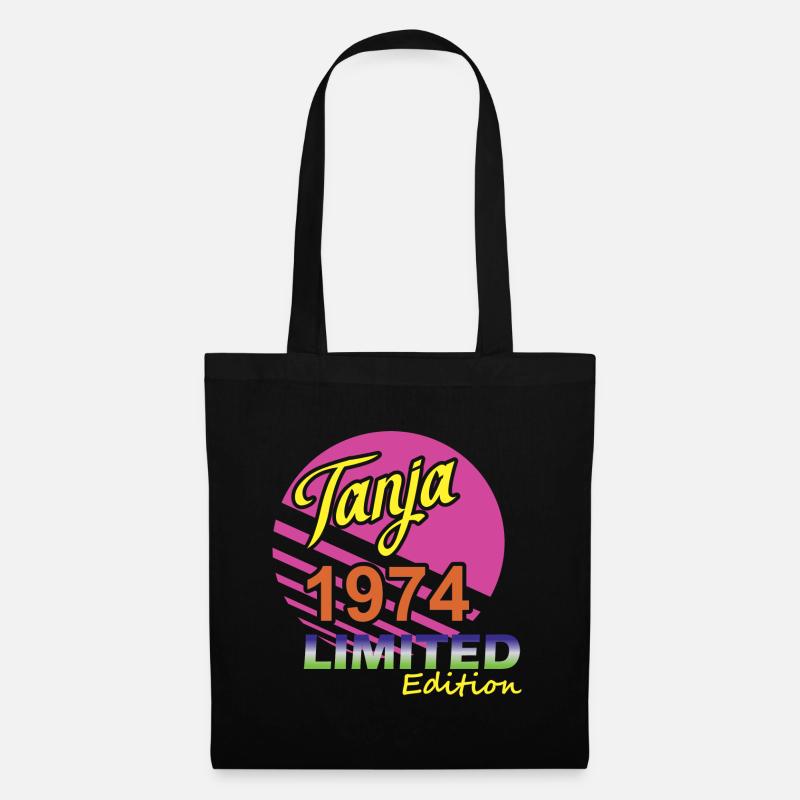Limited Edition Tanja 1974 - Stoffbeutel - Schwarz