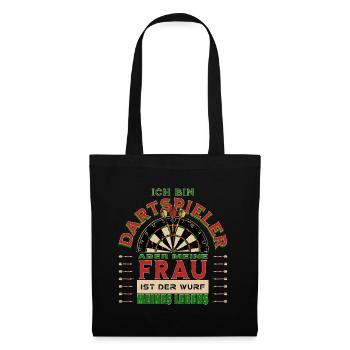 Darts Darts Player Hoodie & Shirt Throw of Life - Tote Bag - black - Front