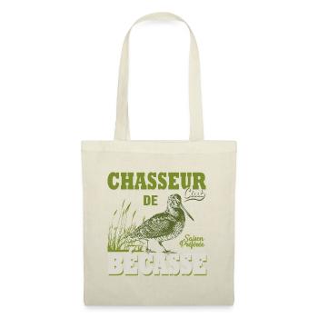 Chasseur de bécasse cadeau cool chasse chasser - Sac en tissu - nature - Devant