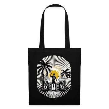 Cool Reggae Vibes - Sac en tissu - noir - Devant