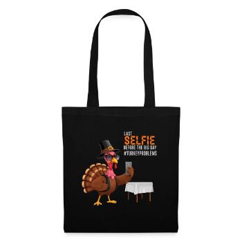 Problèmes de la Turquie - Sac en tissu - noir - Devant