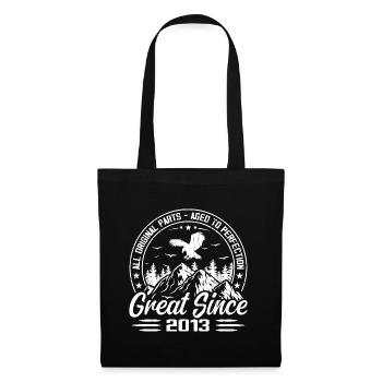 Vintage 2013 Vintage Birthday Gift 2013 - Tote Bag - black - Front