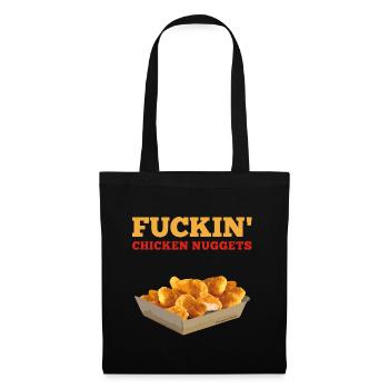F*ckin' Chicken Nuggets - Neg's Urban Sports - Tote Bag - black - Front