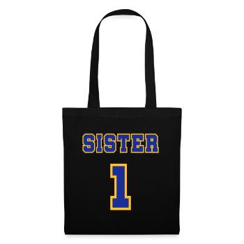 Sister 1 - Sac en tissu - noir - Devant