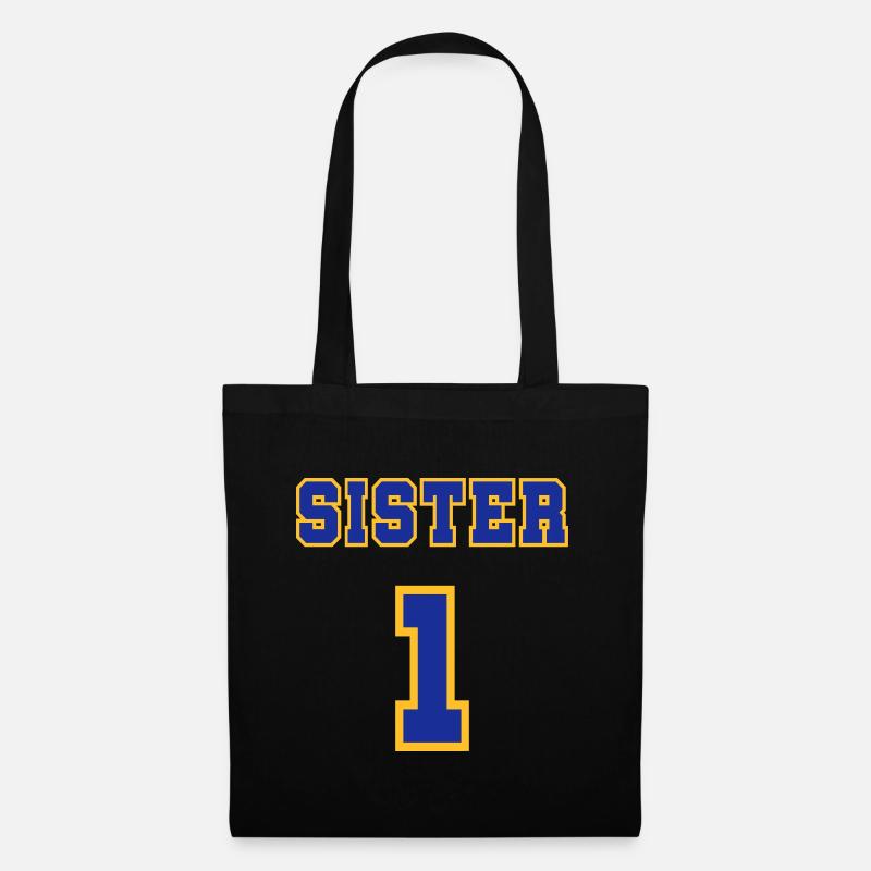 Sister 1 - Stoffbeutel - Schwarz