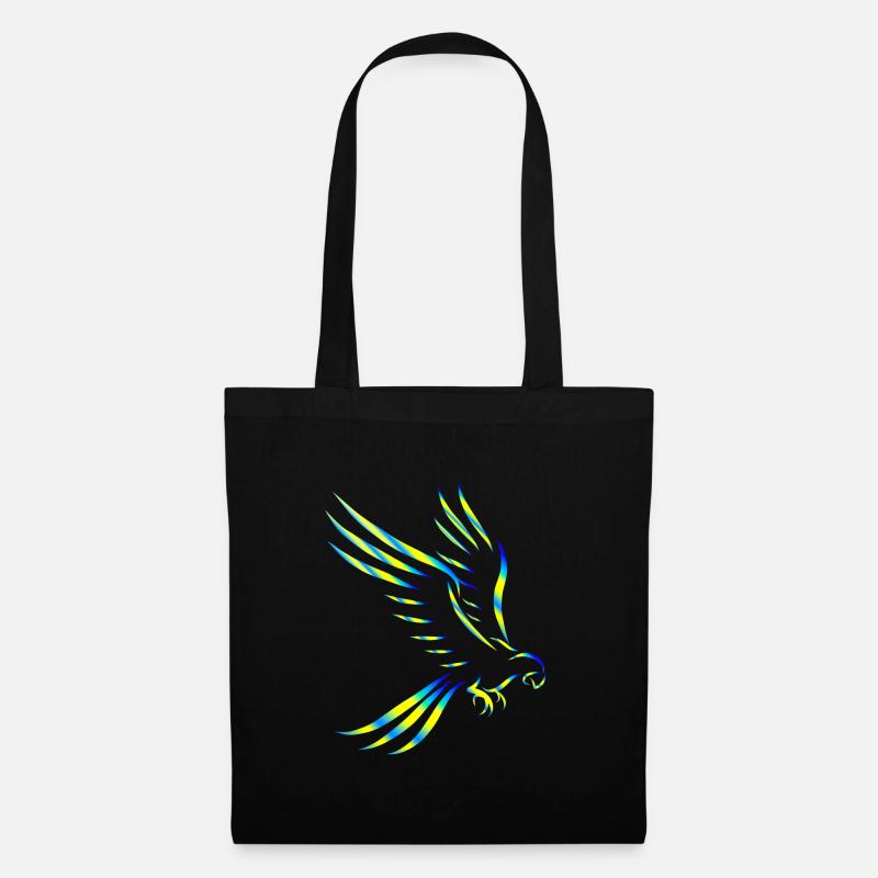 Peace Dove Ukraine - Stoffbeutel - Schwarz