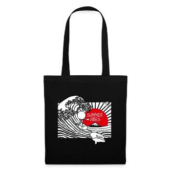 Summer Vibes Doddle - Tote Bag - black - Front