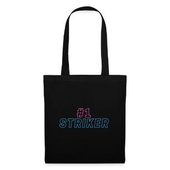 Number 1 Striker - Stoffbeutel - Schwarz - Vorne