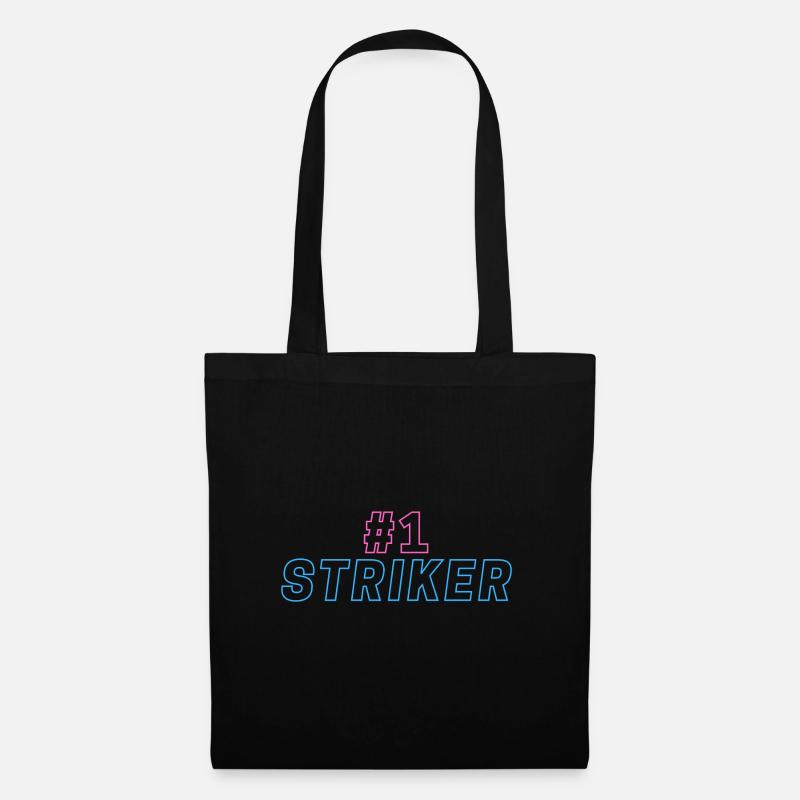 Attaquant numéro 1 - Sac en tissu - noir
