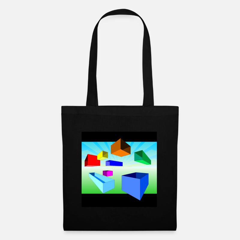Abstrait - Sac en tissu - noir