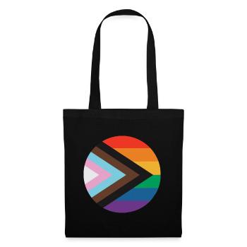 New Pride Flag - Stoffbeutel - Schwarz - Vorne