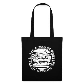 Rafting White Water Canoe Kayak - Tote Bag - black - Front