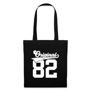 44TH BIRTHDAY 1982 ORIGINAL 82 - Tote Bag - black - Front