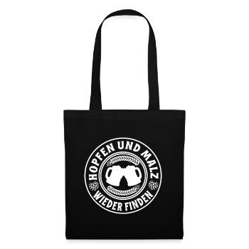 Finding hops and malt again beer lovers saying - Tote Bag - black - Front