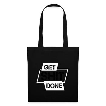 Get Shit Done - Tote Bag - black - Front