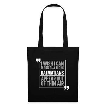 Dalmatian Dog - Tote Bag - black - Front