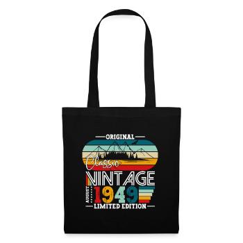 75th Birthday Original August 1949 Born 1949 - Tote Bag - black - Front